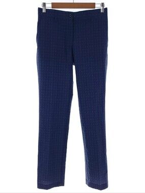 J. Lindeberg W Kay Micro Stretch Rocket Dot Blue Pattern Golf Pants Womens 26